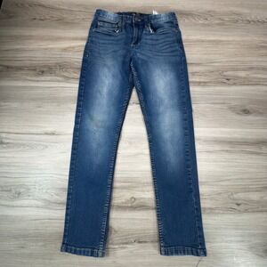 Lee Girls Slim Fit Tapered Leg Jeans‎ Medium Wash Size 14
